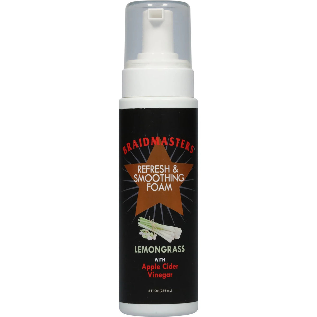 Braid Masters LemonGrass Refresh & Smoothing Foam With Apple cider 8oz