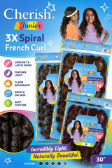 Cherish 3X French Curl Braid 14 "/ ALL COLOURS