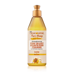 Creme of nature pure honey hair food strengthening sulfate-free cleanser 355ml