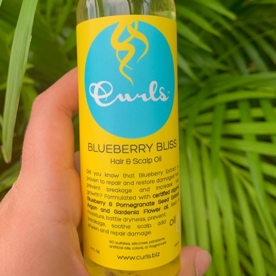 Curls Blueberry Bliss Blueberry Bliss Hair Growth Oil 4oz