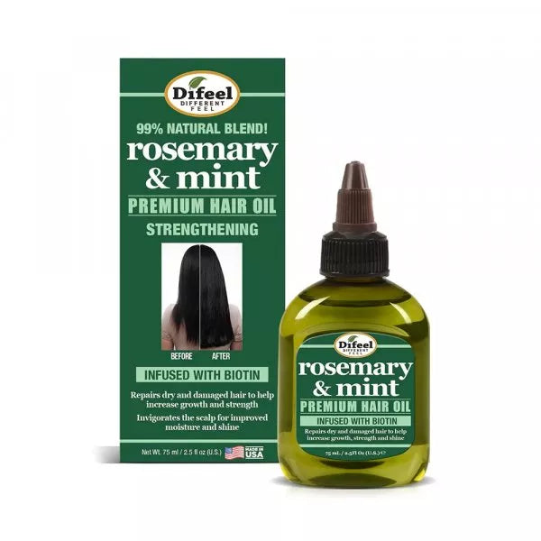 Difeel Rosemary and Mint Oil 75ml