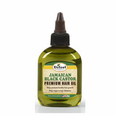 Difeel Jamaican Black Castor Premium Hair Oil 2.5oz | Strengthen & Hair Growth 75ml