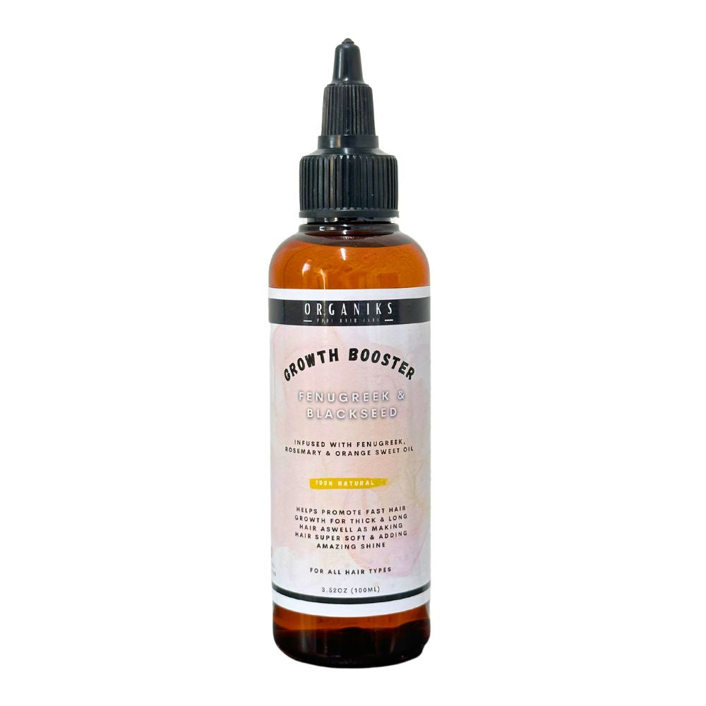 Organiks Growth Booster Oil with Fenugreek Oil & Blackseed Oil