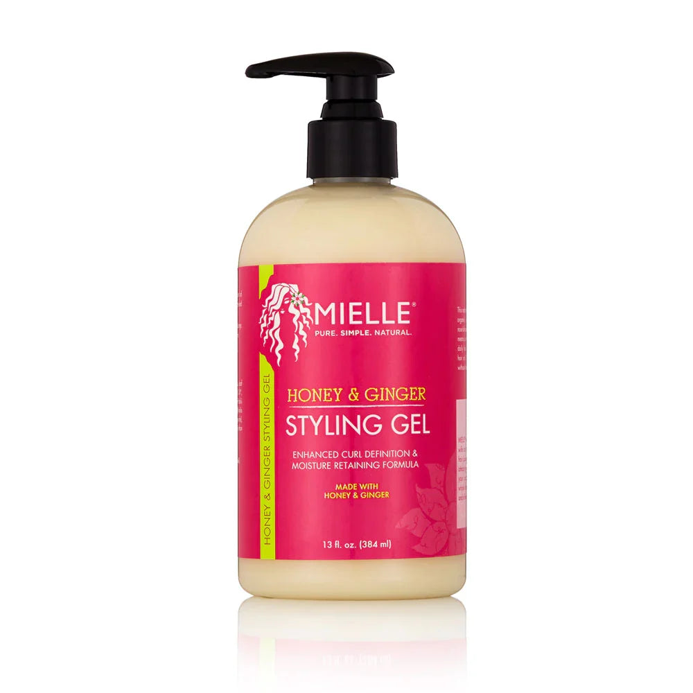 Mielle honey & ginger styling gel 384ml/12oz