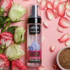 Sofnfree curling mousse with flaxseed oil & rosewater 200ml