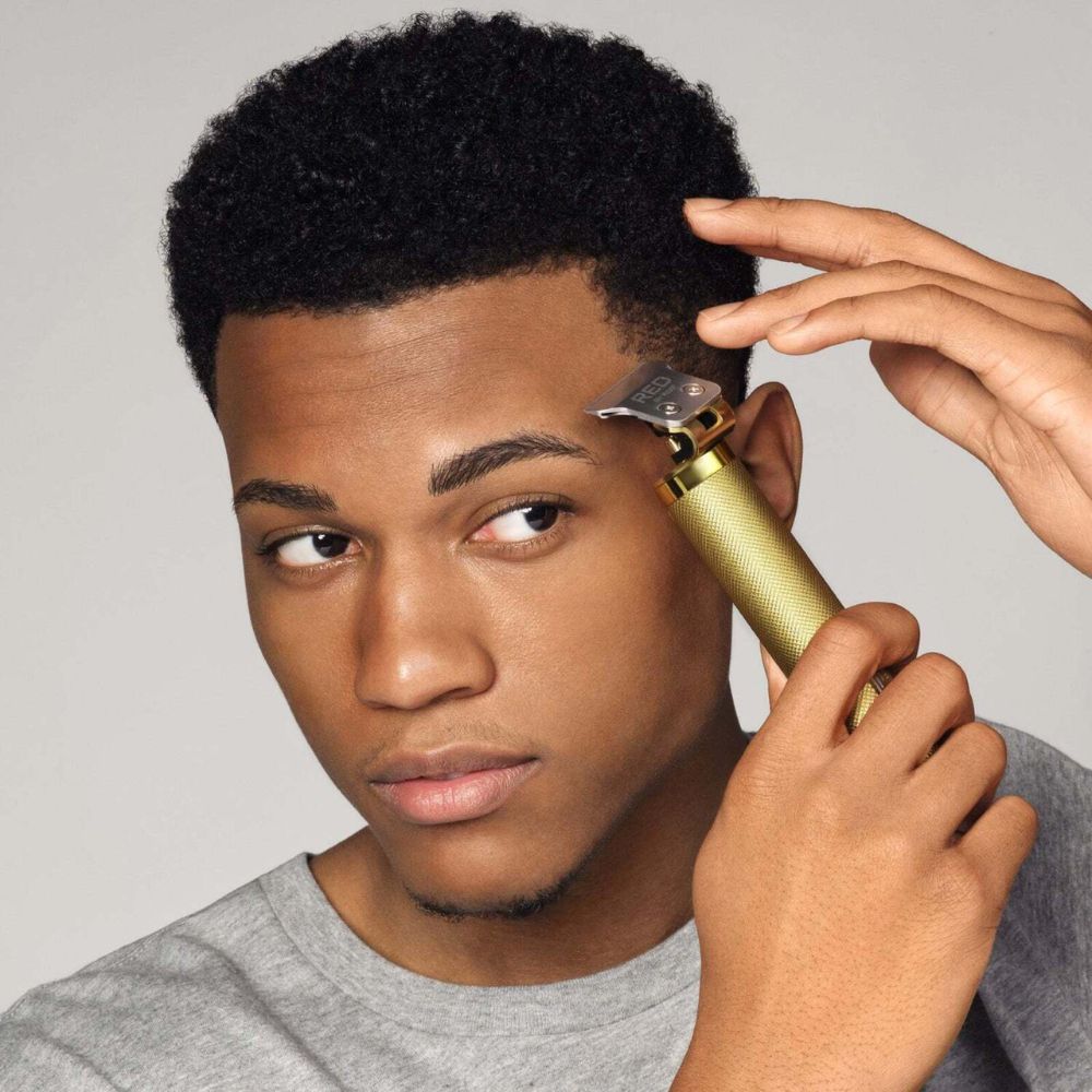 Red by Kiss: Precision Blade Cordless Trimmer - Gold - Beauty Flex UK