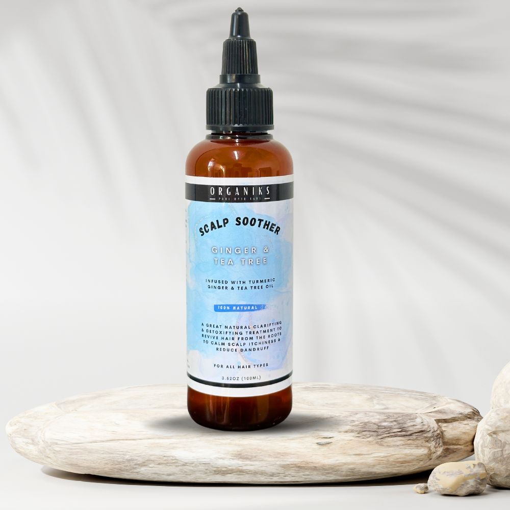 Organiks Scalp Soother Oil with Ginger & Tea Tree Oil