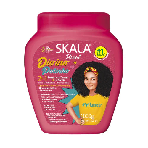 Skala Expert 2In1 Divino Potinho Combing Creme Co Wash 1kg