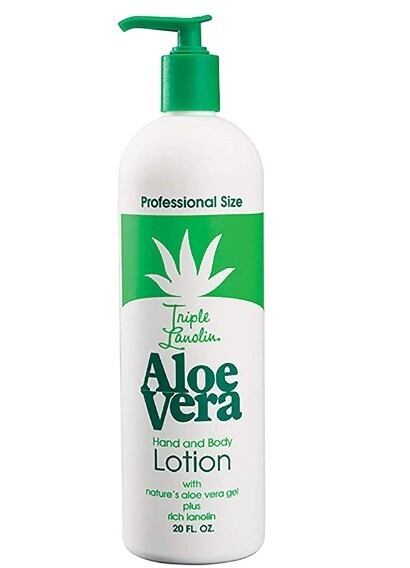 Triple Lanolin Aloe Vera Hand and Body Lotion 590ml/20oz