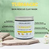 Organiks Turmagic Skin Rescue Turmeric Clay Mask