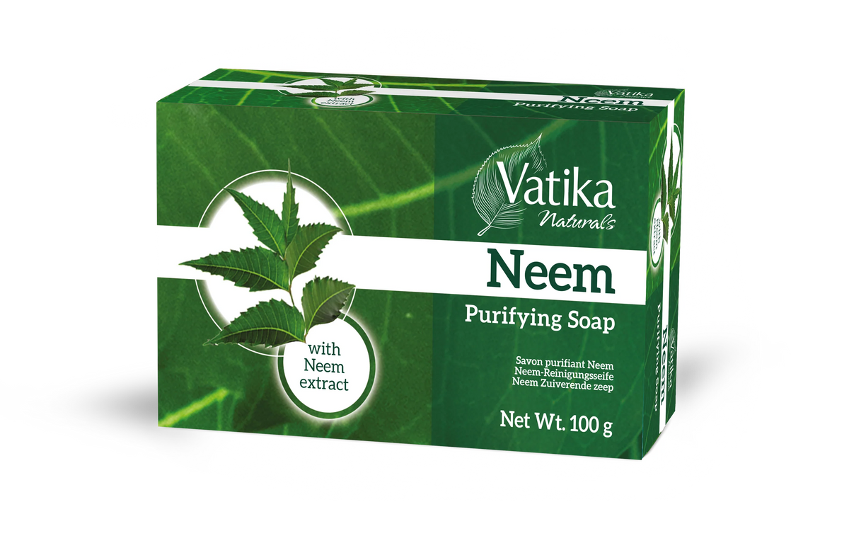 Vatika Natural Neem Purifying Soap 100g