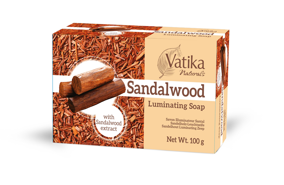Vatika Natural Sandalwood Soap 100g