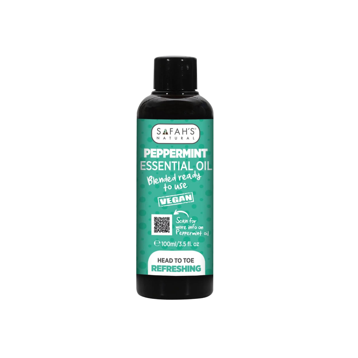 Safah's Natural Peppermint Essential Oil 250ml