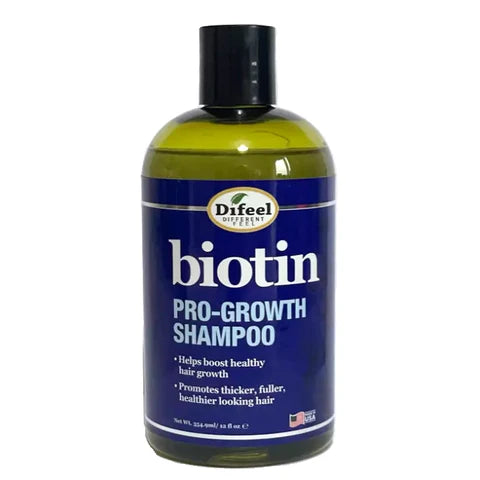 Difeel Biotin Pro-Growth Shampoo for Stronger, Fuller Hair 12 oz - Beauty Flex UK