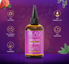 Blaq Luxury Mega Gro Repair and Strengthen Hair Serum 118ml