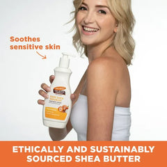Palmer's shea butter formula raw shea nourishing body lotion for dry skin