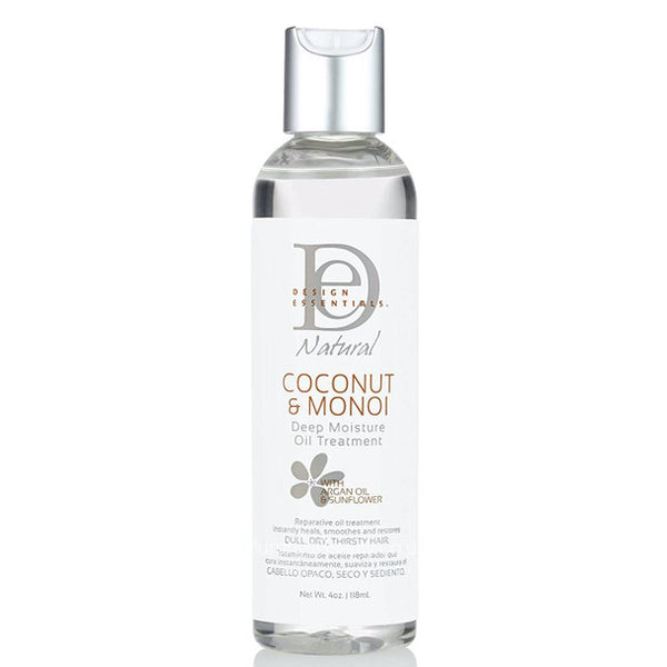 Design Essentials | Coconut & Monoi | Deep Moisture Oil Treatment 4oz