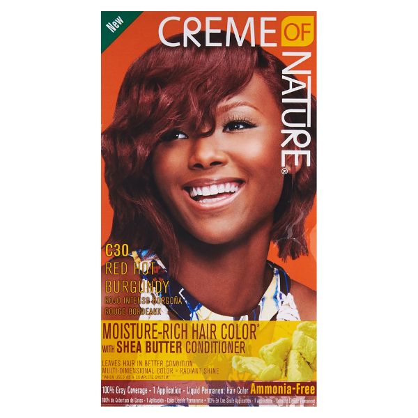 Creme of Nature Hair Color (C30 Red Hot Burgundy)
