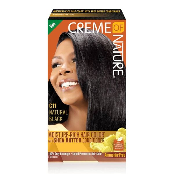 Creme of Nature Moisture Rich Hair Color C11 Natural Black