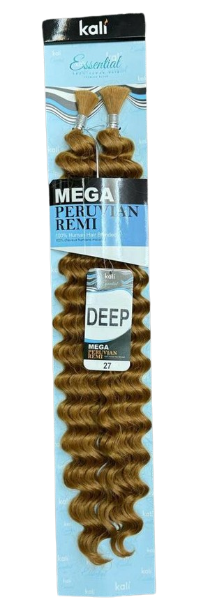 Kali 100% Human Hair Blended Deep Wave Bulk