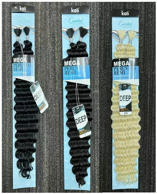 Kali 100% Human Hair Blended Deep Wave Bulk