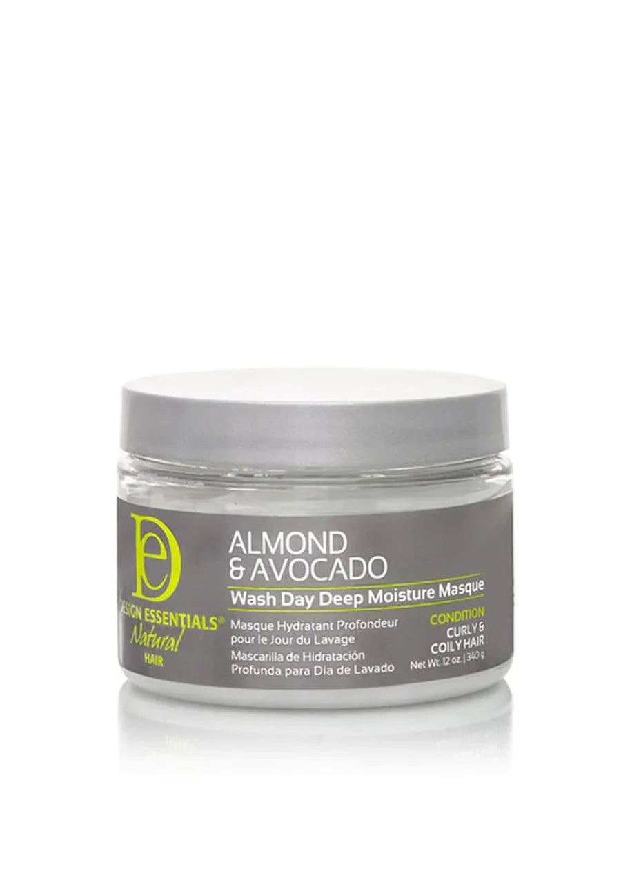 Design Essentials Almond & Avocado Wash Day Deep Moisture Masque 340g