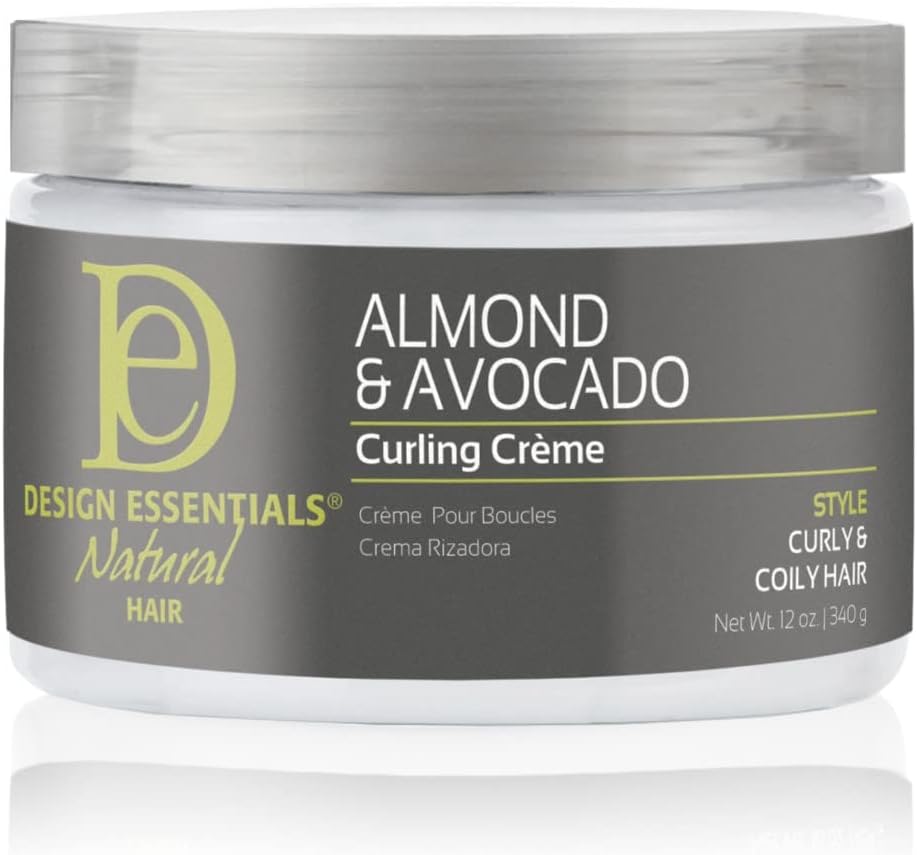 Design essentials almond & avocado curling crème 340g/12oz