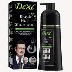 Dexe Black Hair Shampoo –  Instant Natural Black Hair Color