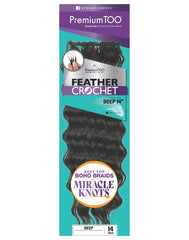 Premium Too Blend Feather Crochet - Deep Wave 14" - 18" Inch