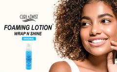 Ebin Curl & Twist Foaming Lotion Wrap N Shine 100ml