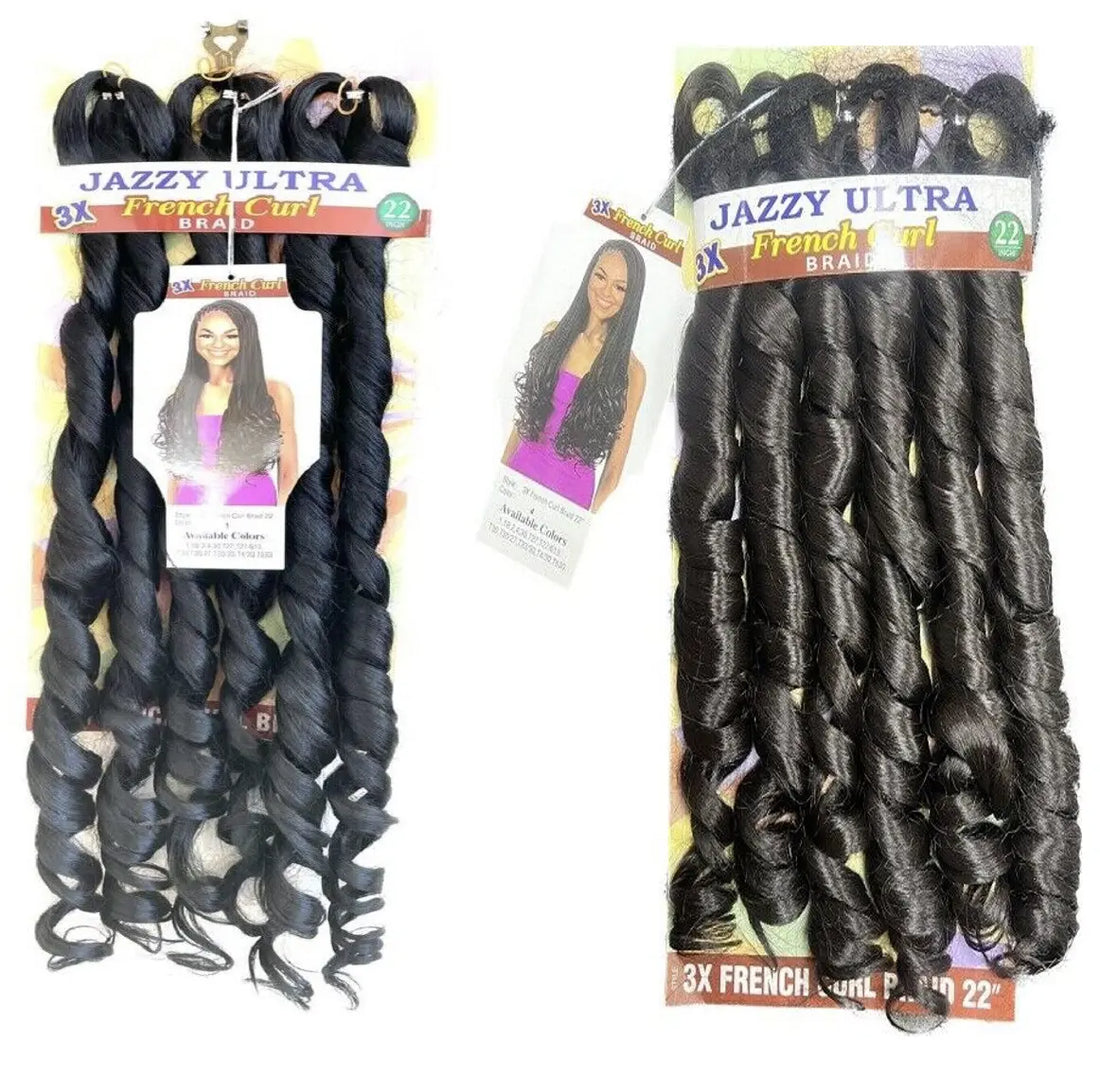 Jazzy 3X French Curl Braid 22" - Beauty Flex UK