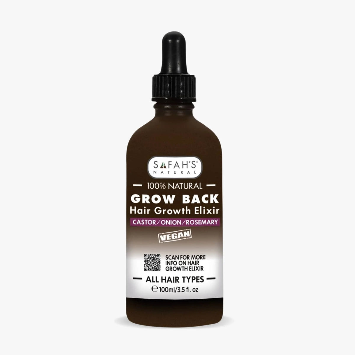 Grow Back  Elixir (Hair loss)- Advanced Hair Loss Treatment for Stronger Hair 100ML
