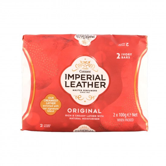 2x Imperial Leather Classic Bar Soap 90g 2 pack