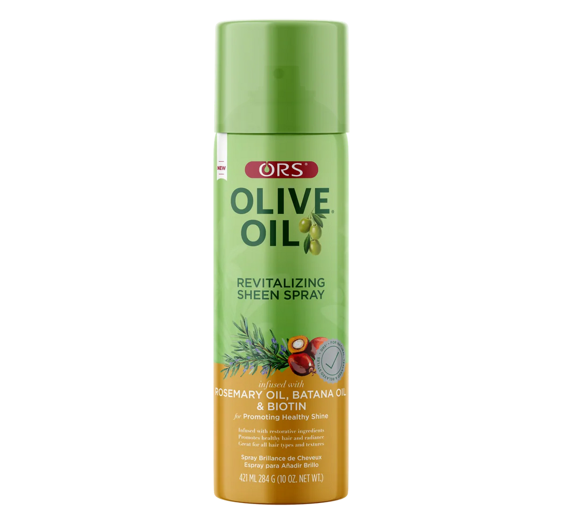ORS Olive Oil Revitalizing Sheen Spray with Rosemary Oil & Batana Oil & Biotin 421ml