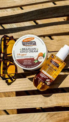 Palmers Brazilian Firming Body Oil 192ml and Coco Cream 250ml