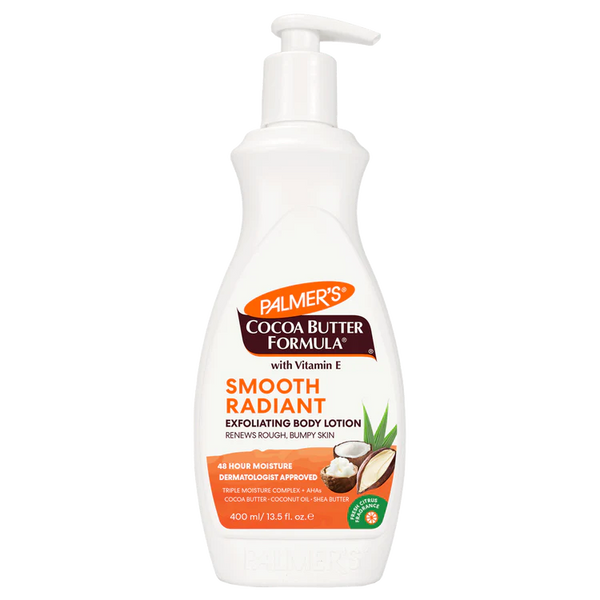Palmers Smooth Radiant Exfoliating Body Lotion 400ML - Beauty Flex UK