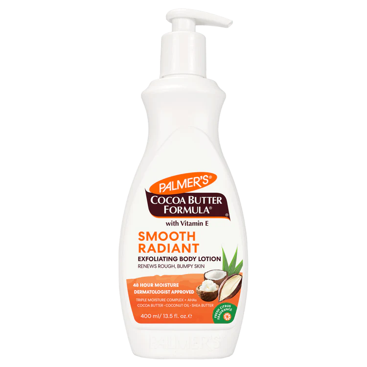Palmers Smooth Radiant Exfoliating Body Lotion 400ML