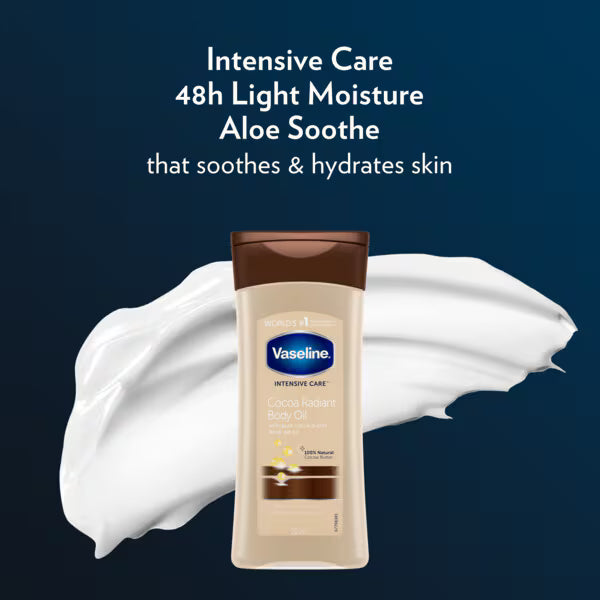 Vaseline Intensive Care Body Oil Cocoa Radiant 200ml - image 2