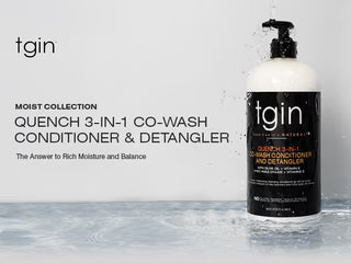 TGIN Quench 3-In-1 Co-Wash Conditioner And Detangler 13oz - Beauty Flex UK