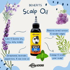 AllDay Locks Scalp Oil 4oz 118ml