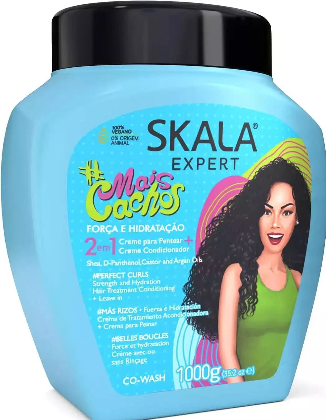 Skala Mais Cachos Conditioning Curl Cream (1000ml)