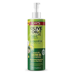 Olive Oil FIX-IT Liquifix Spritz Gel Infused with Castor Oil For Strengthening 6.7oz