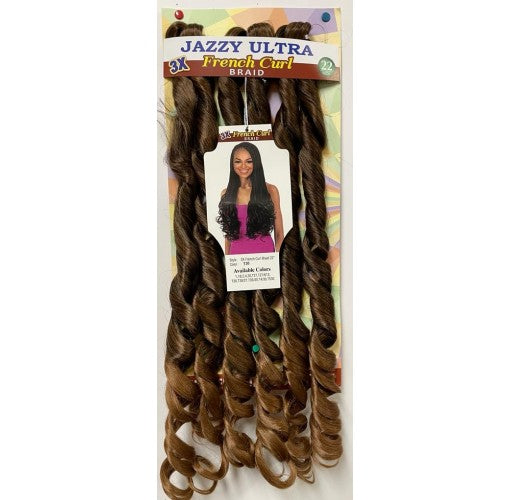 Jazzy 3X French Curl Braid 22" - Beauty Flex UK