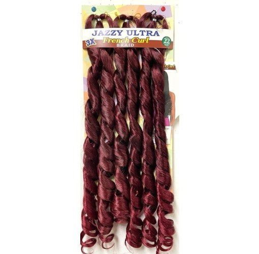 Jazzy 3X French Curl Braid 22" - Beauty Flex UK