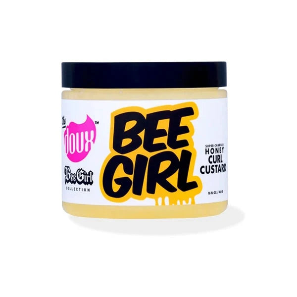 The doux bee girl honey curl custard 473ml