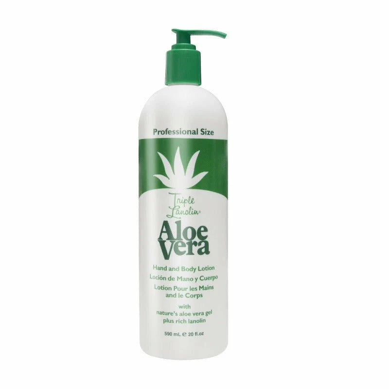 Triple Lanolin Aloe Vera Hand and Body Lotion 590ml/20oz - image 3