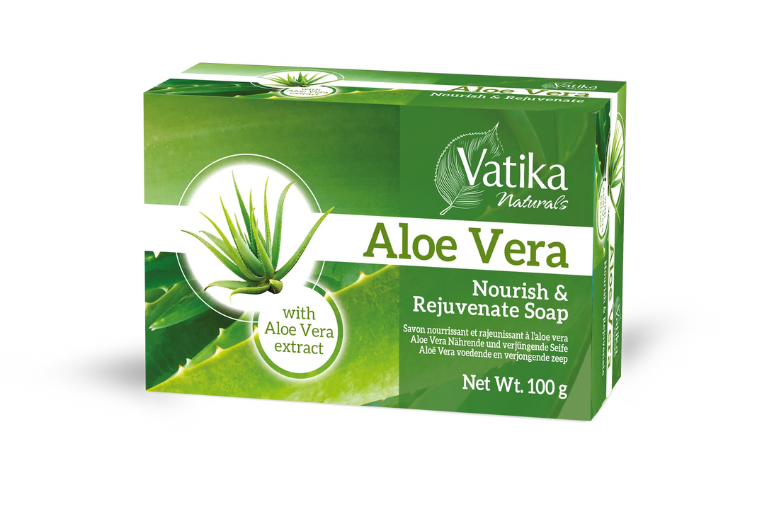 Vatika Natural Aloevera Soap 100g