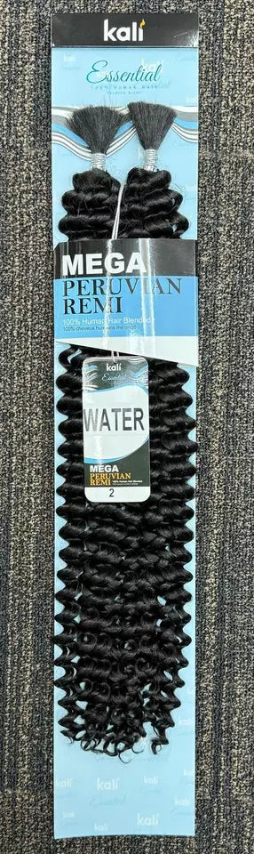 Kali 100% Human Hair Blended Water Wave Bulk