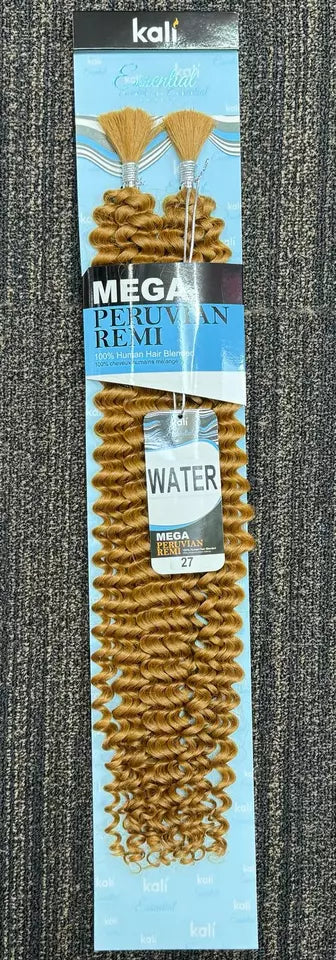 Kali 100% Human Hair Blended Water Wave Bulk