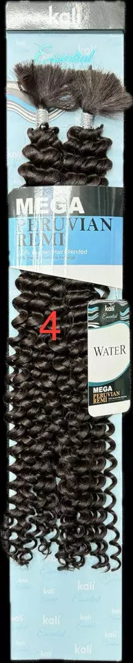 Kali 100% Human Hair Blended Water Wave Bulk